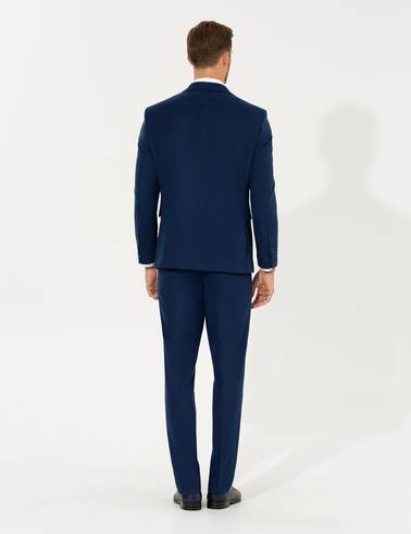Açık Lacivert Slim Fit Takım Elbise