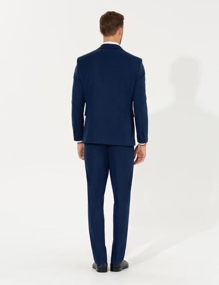 Açık Lacivert Slim Fit Takım Elbise - 50260093158