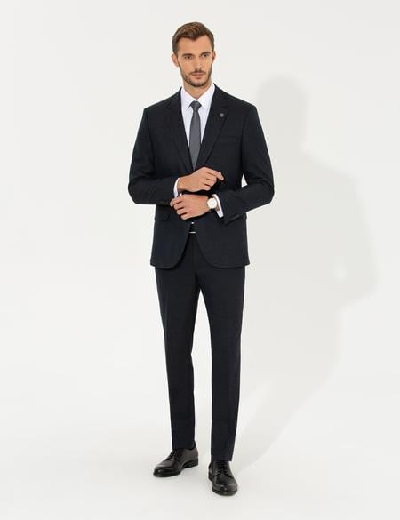 Lacivert Slim Fit Takım Elbise - 50267028005