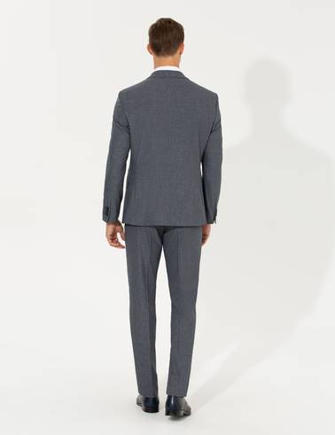 Lacivert Slim Fit Takım Elbise