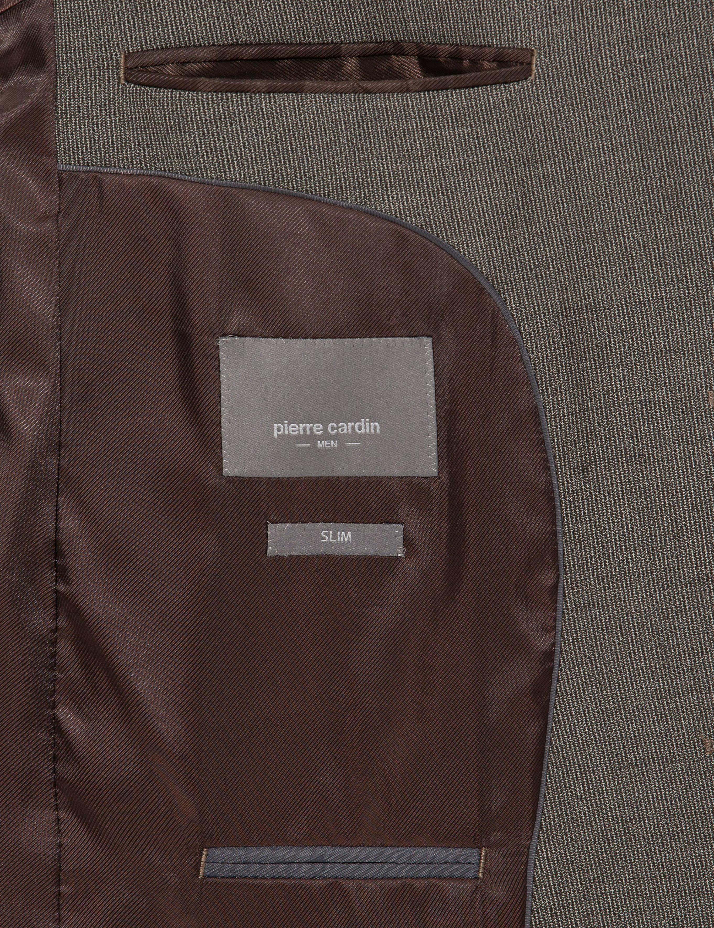 Kahverengi Slim Fit Takım Elbise