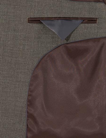 Kahverengi Slim Fit Takım Elbise - 50267030047