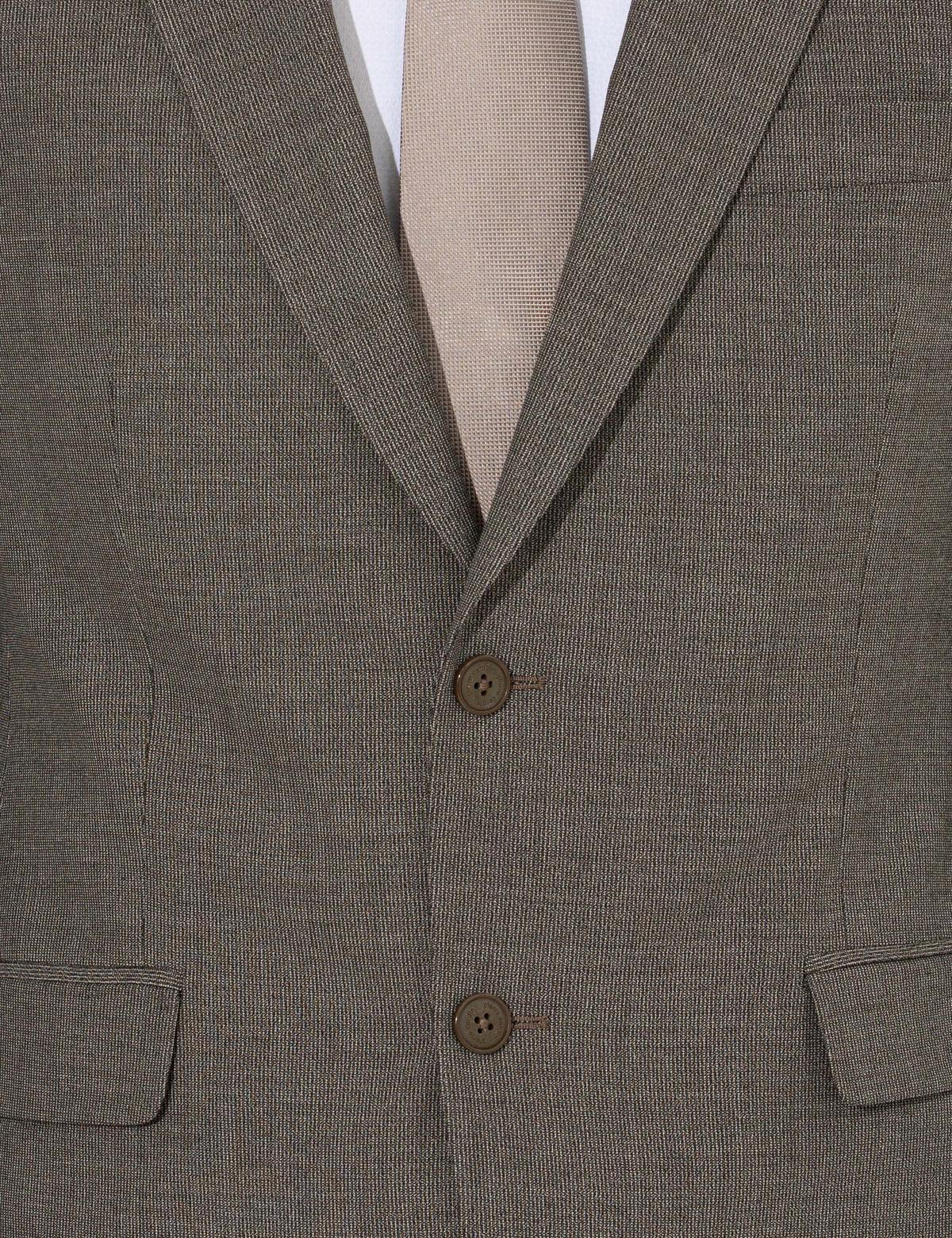 Kahverengi Slim Fit Takım Elbise - 50267030047