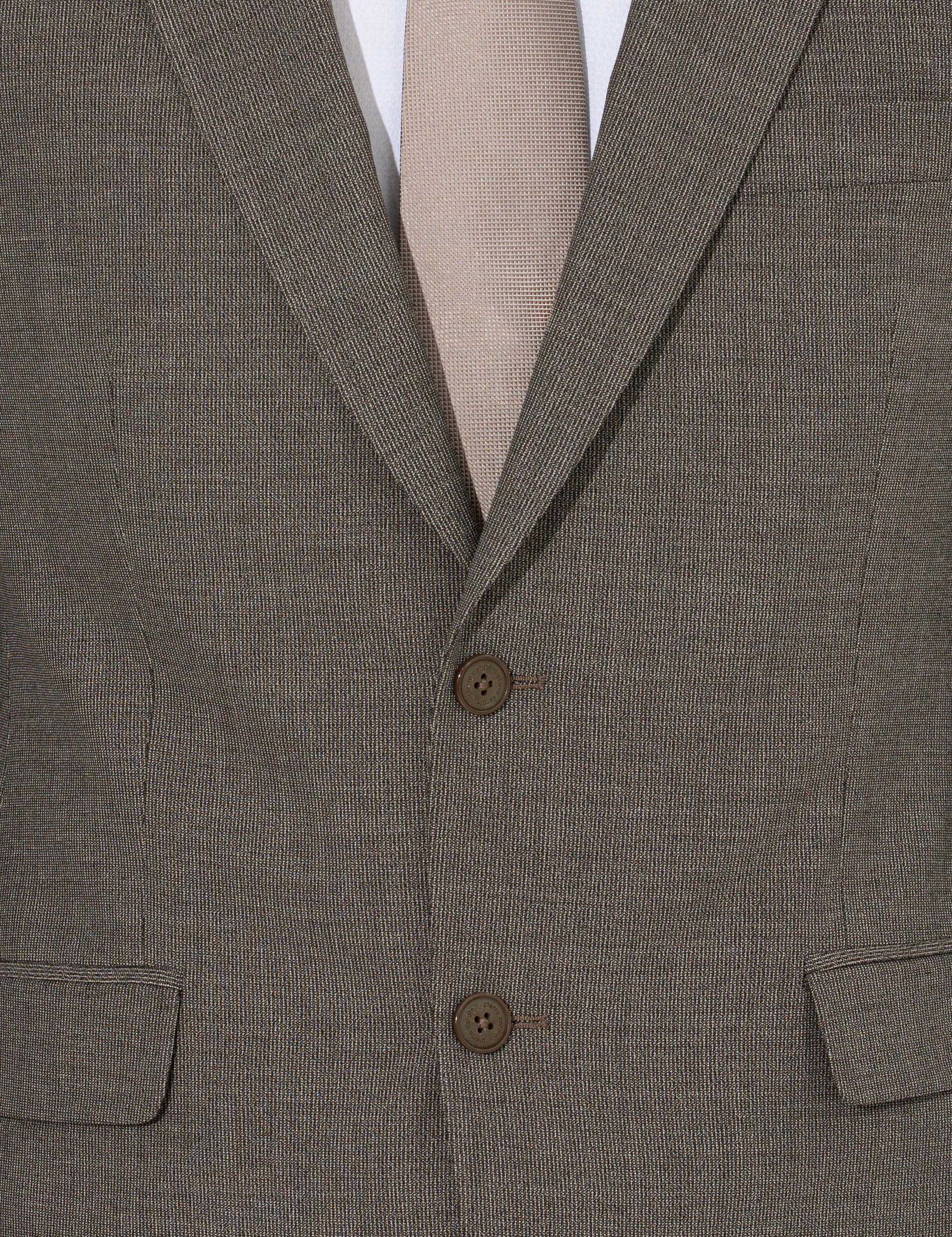 Kahverengi Slim Fit Takım Elbise