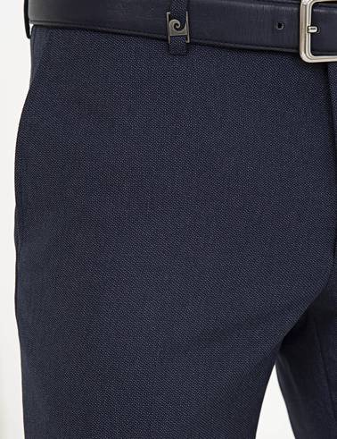 Lacivert Slim Fit Kumaş Pantolon
