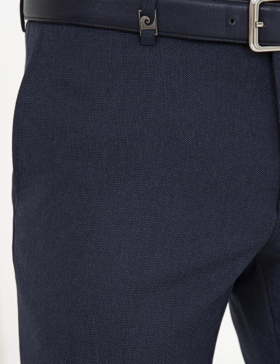 Lacivert Slim Fit Kumaş Pantolon