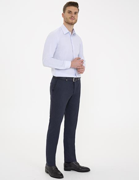 Lacivert Slim Fit Kumaş Pantolon - 50230031005