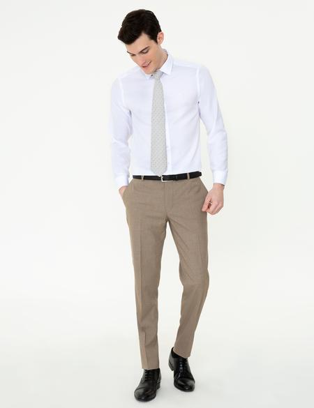 Açık Kahverengi Ex. Slim Fit Kumaş Pantolon - 50252981008