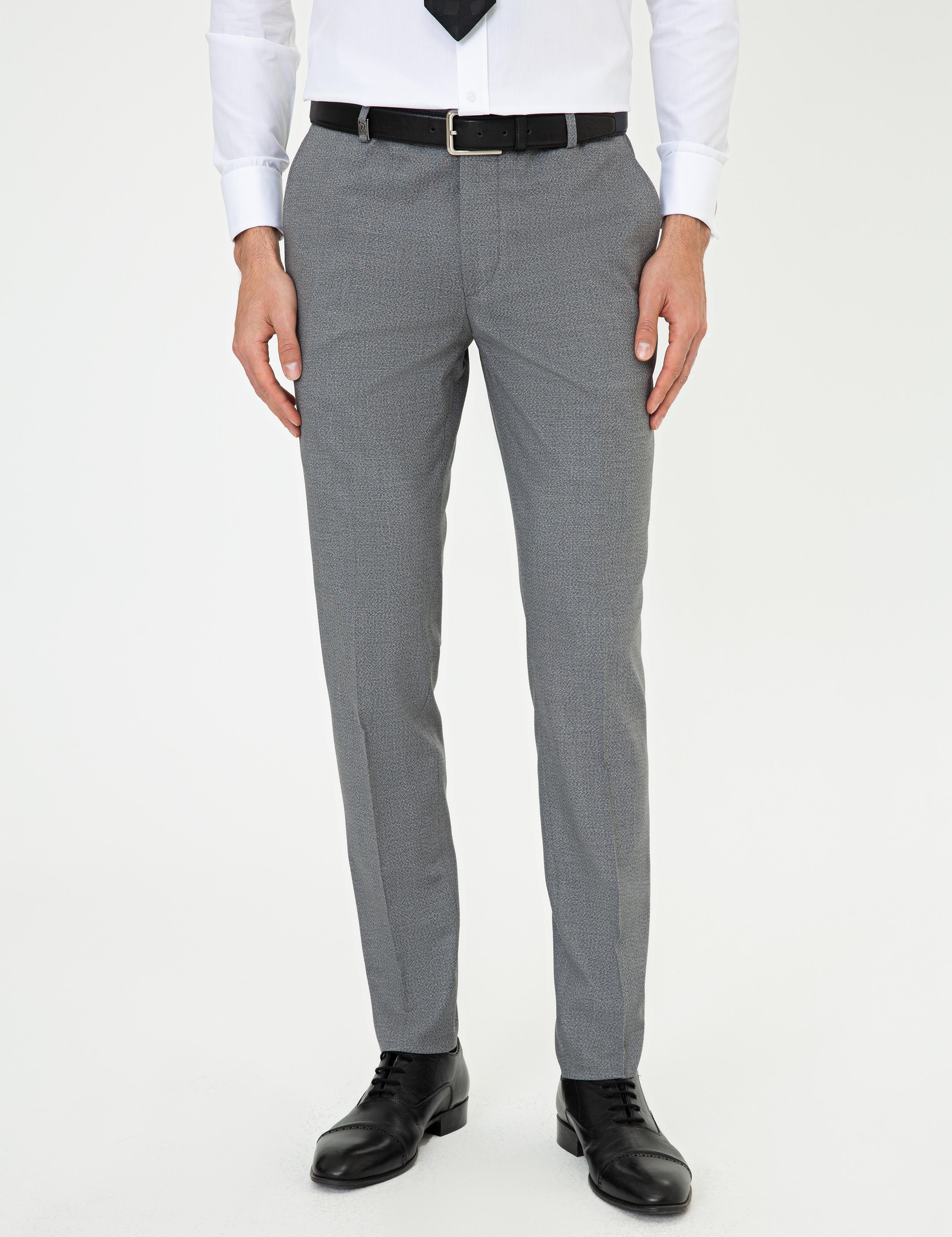 Gri Ex. Slim Fit Kumaş Pantolon