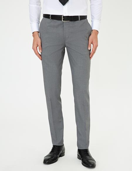 Gri Ex. Slim Fit Kumaş Pantolon - 50252981041