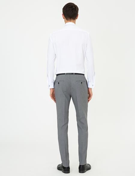 Gri Ex. Slim Fit Kumaş Pantolon - 50252981041