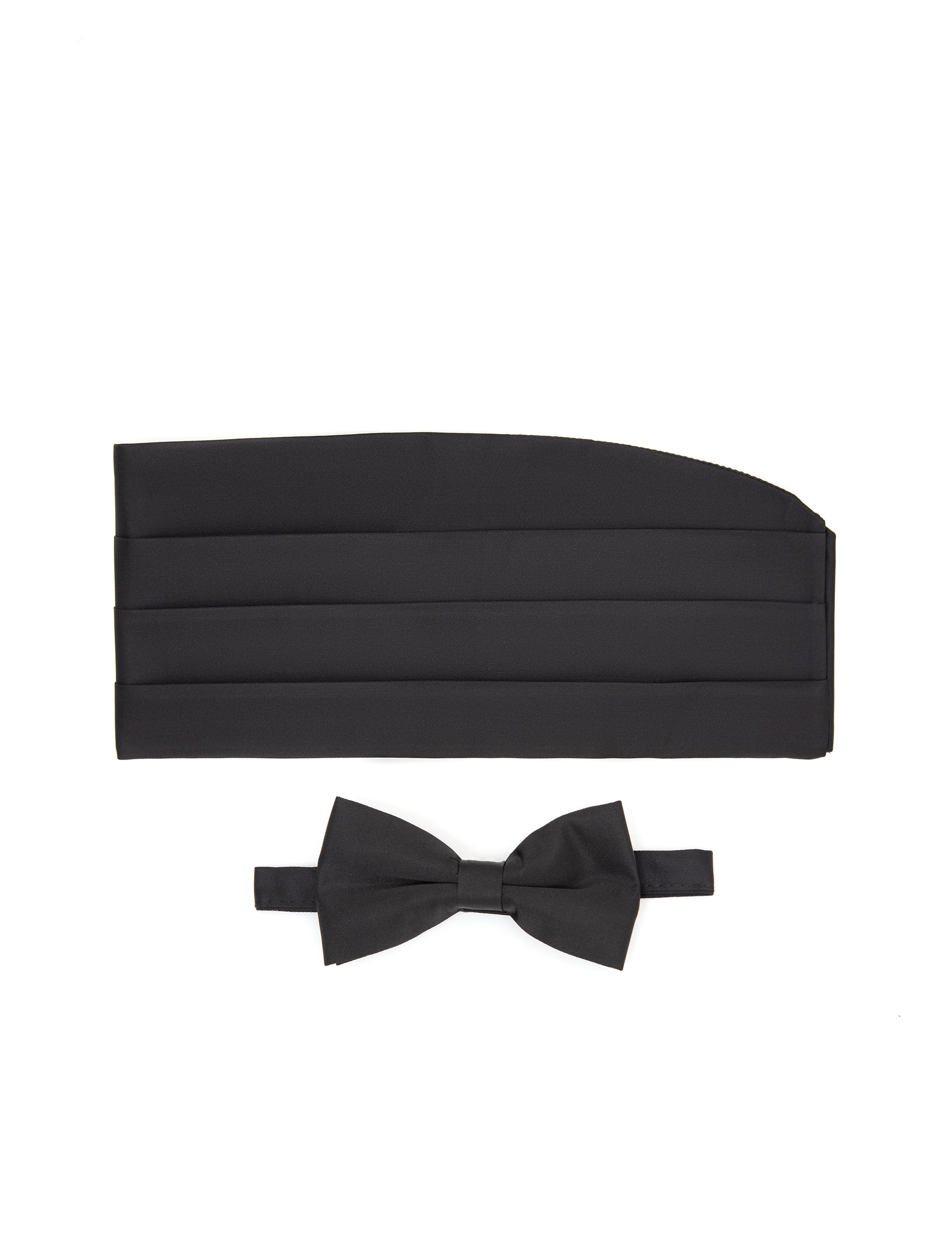 Siyah Papyon & Kuşak Seti