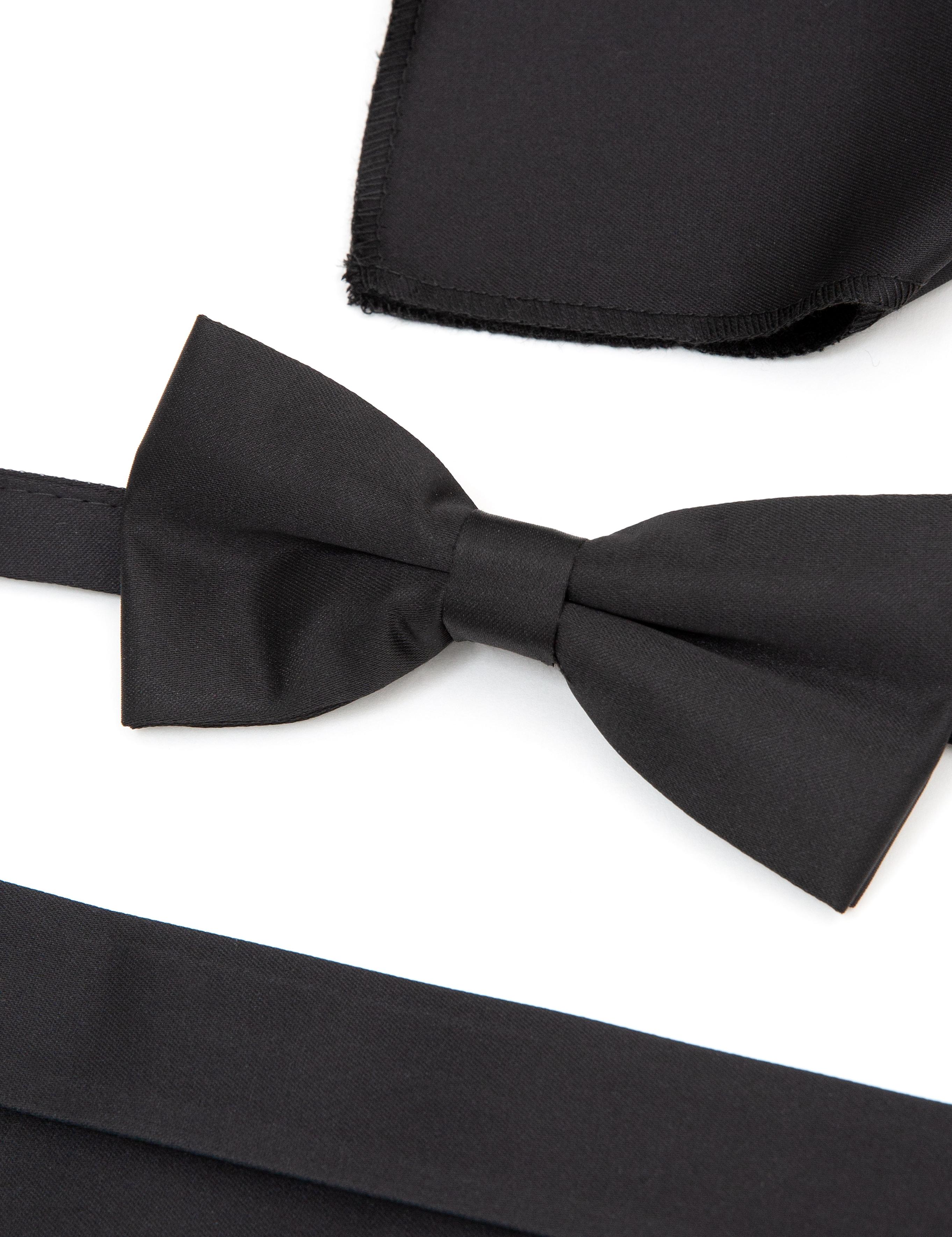 Siyah Papyon & Kuşak Seti