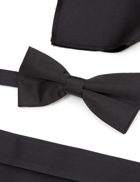 Siyah Papyon & Kuşak Seti - 50269910001