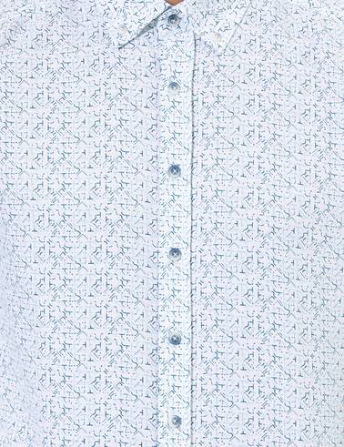 Lacivert Slim Fit Uzun Kollu Gömlek