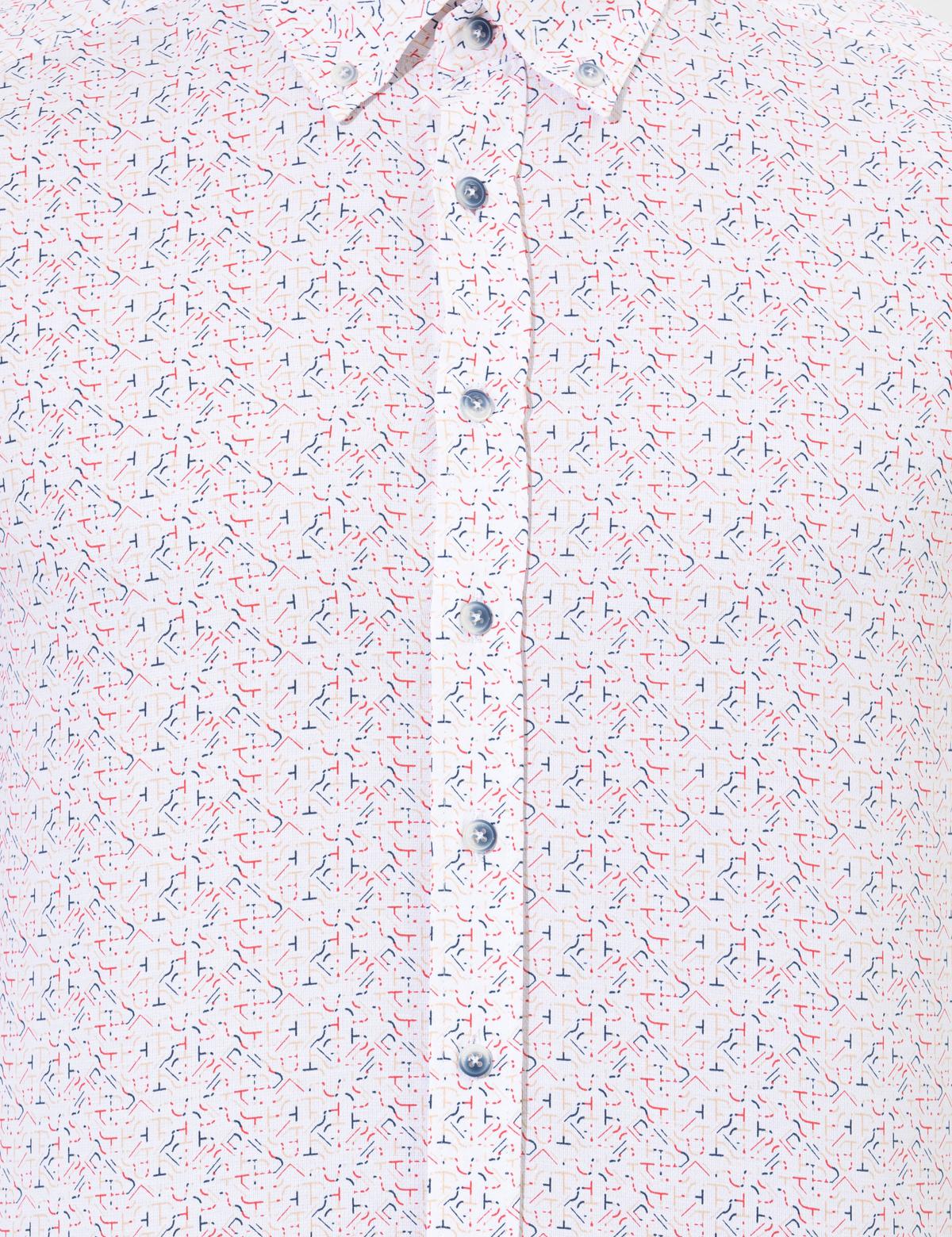 Kırmızı Slim Fit Uzun Kollu Gömlek - 50264902036