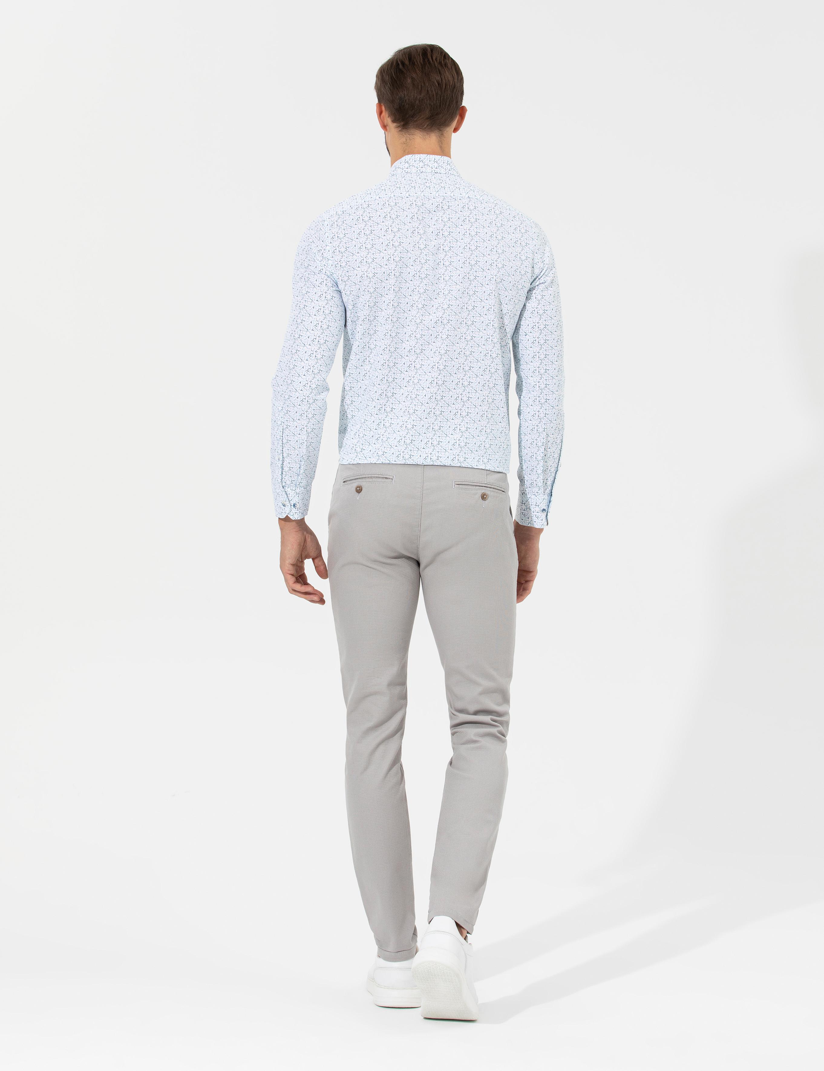 Taş Slim Fit Kanvas Pantolon