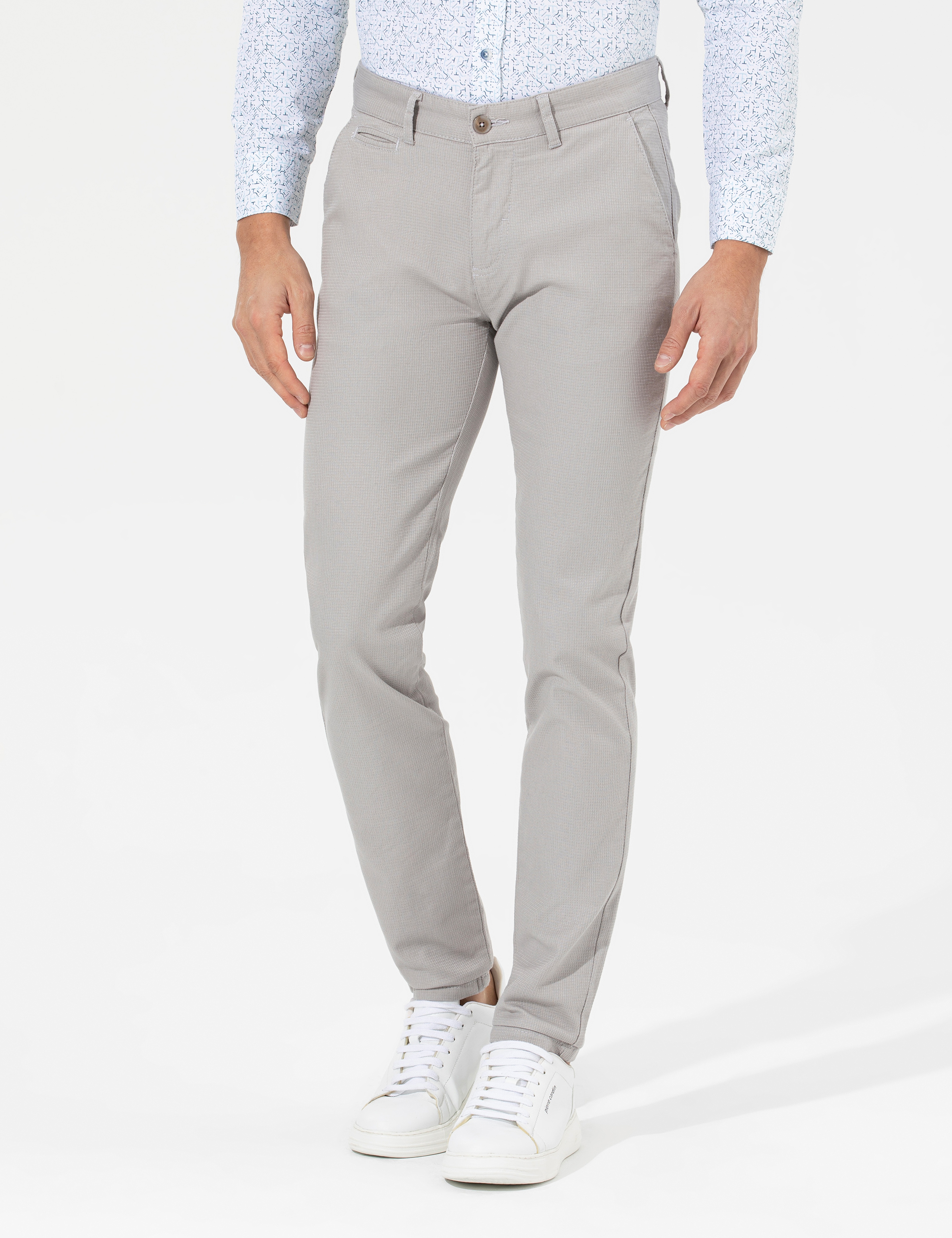 Taş Slim Fit Kanvas Pantolon - Image 2