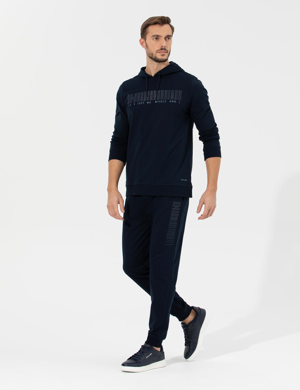 Lacivert Slim Fit Eşofman Altı