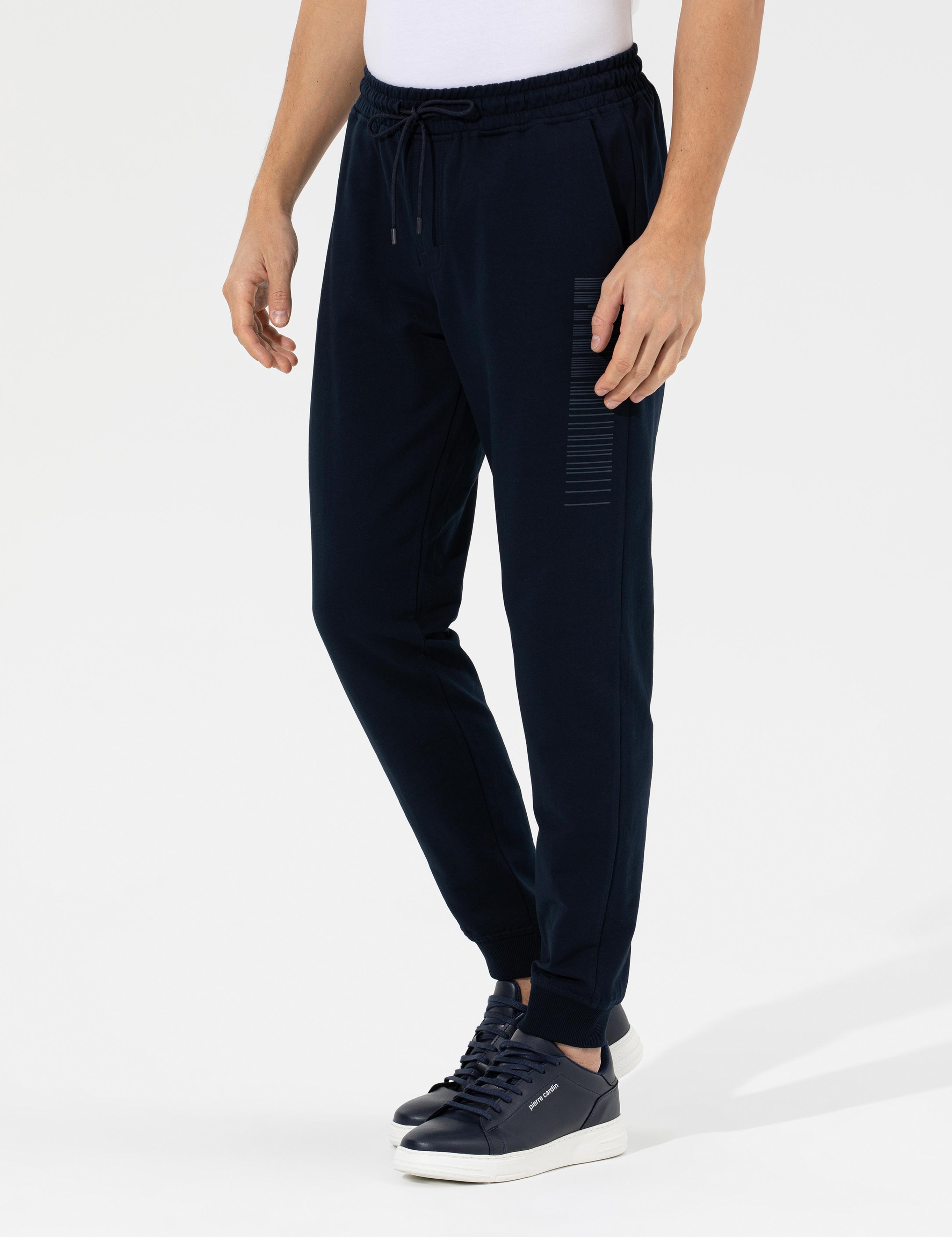 Lacivert Slim Fit Eşofman Altı