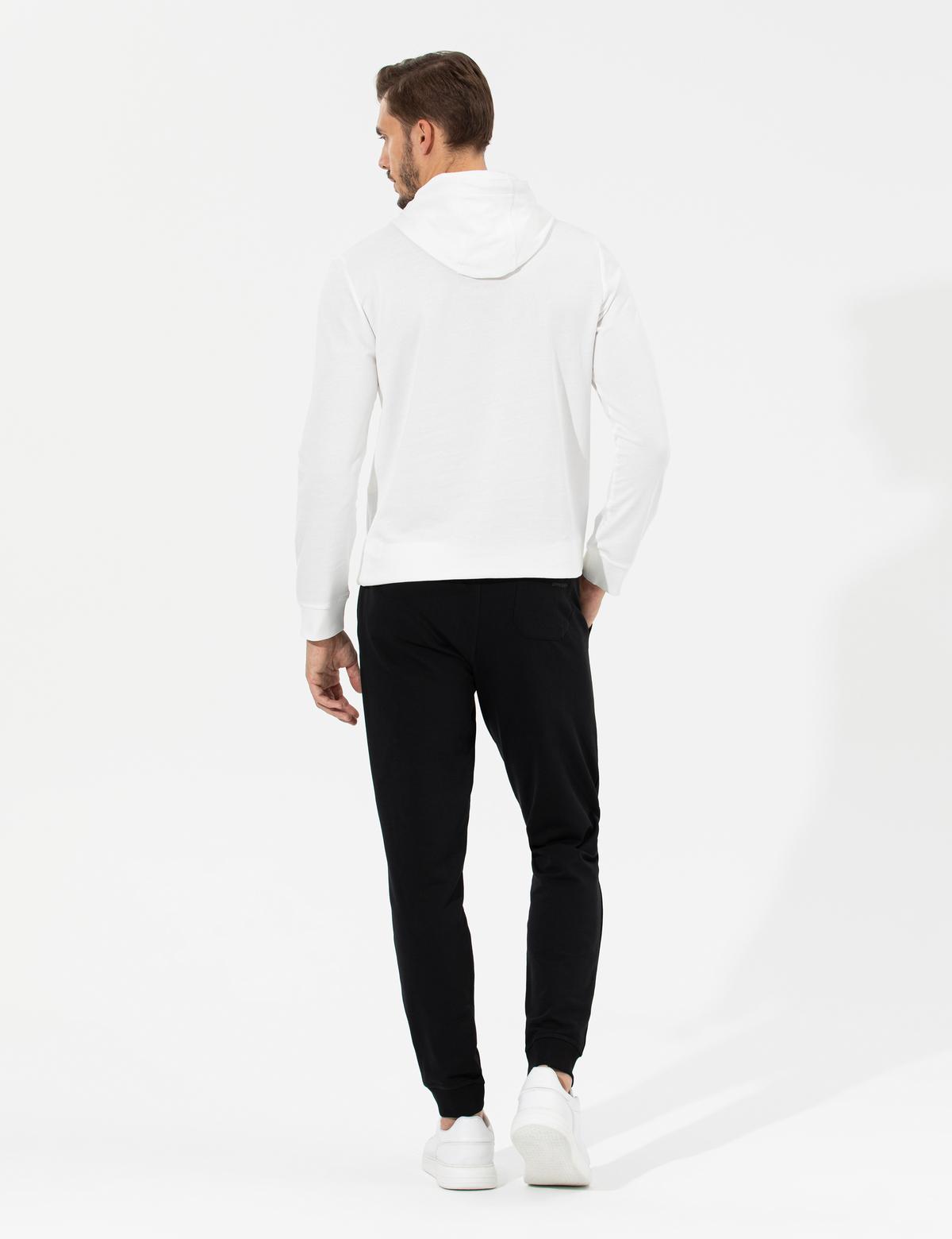 Siyah Slim Fit Eşofman Altı - 50261592017