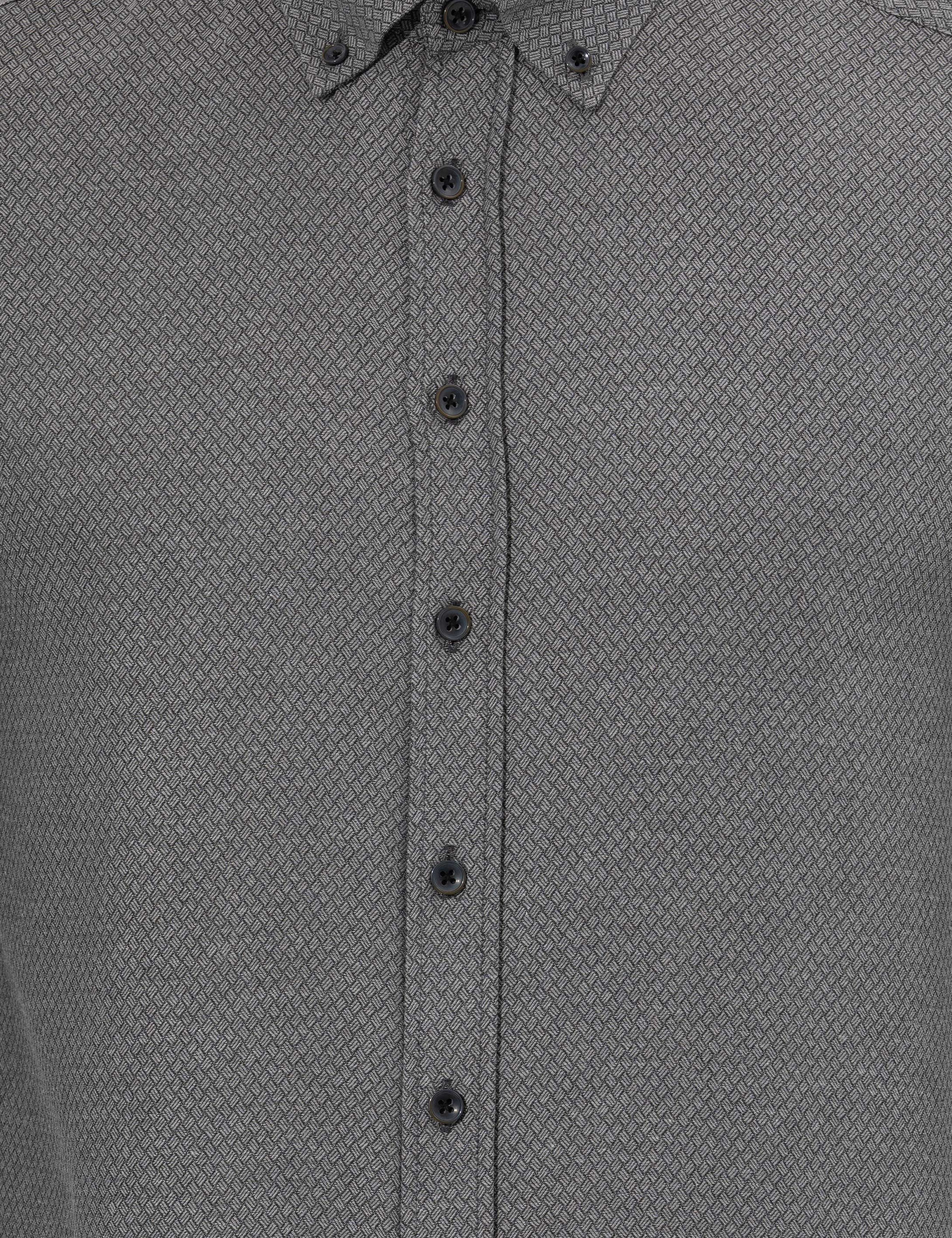 Siyah Slim Fit Uzun Kollu Gömlek
