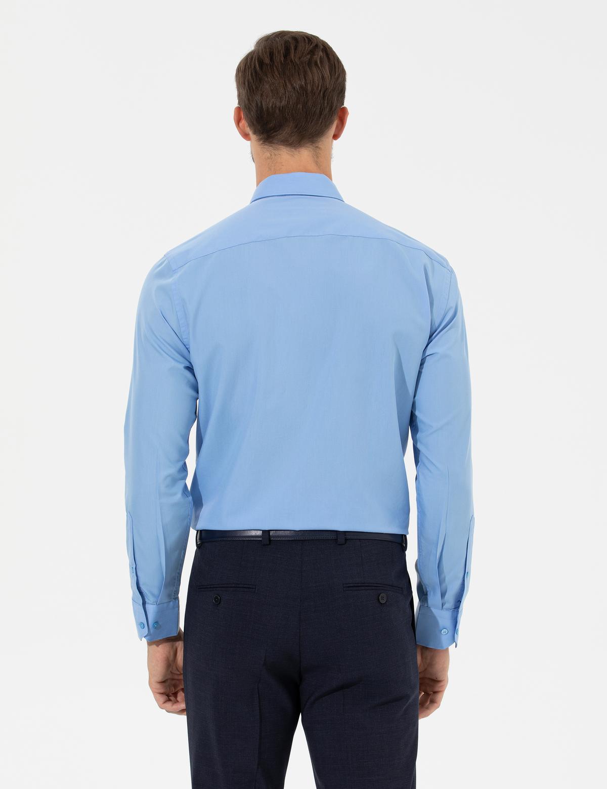 Mavi Regular Fit Uzun Kollu Klasik Gömlek - 50255293037