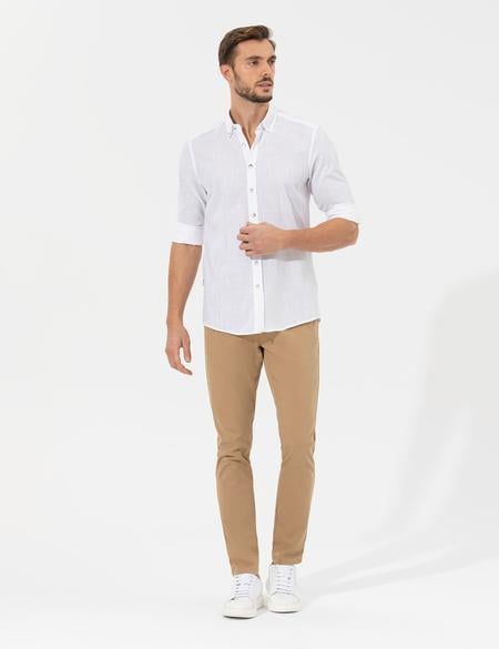 Camel Slim Fit Basic Chino Pantolon - 50268098461