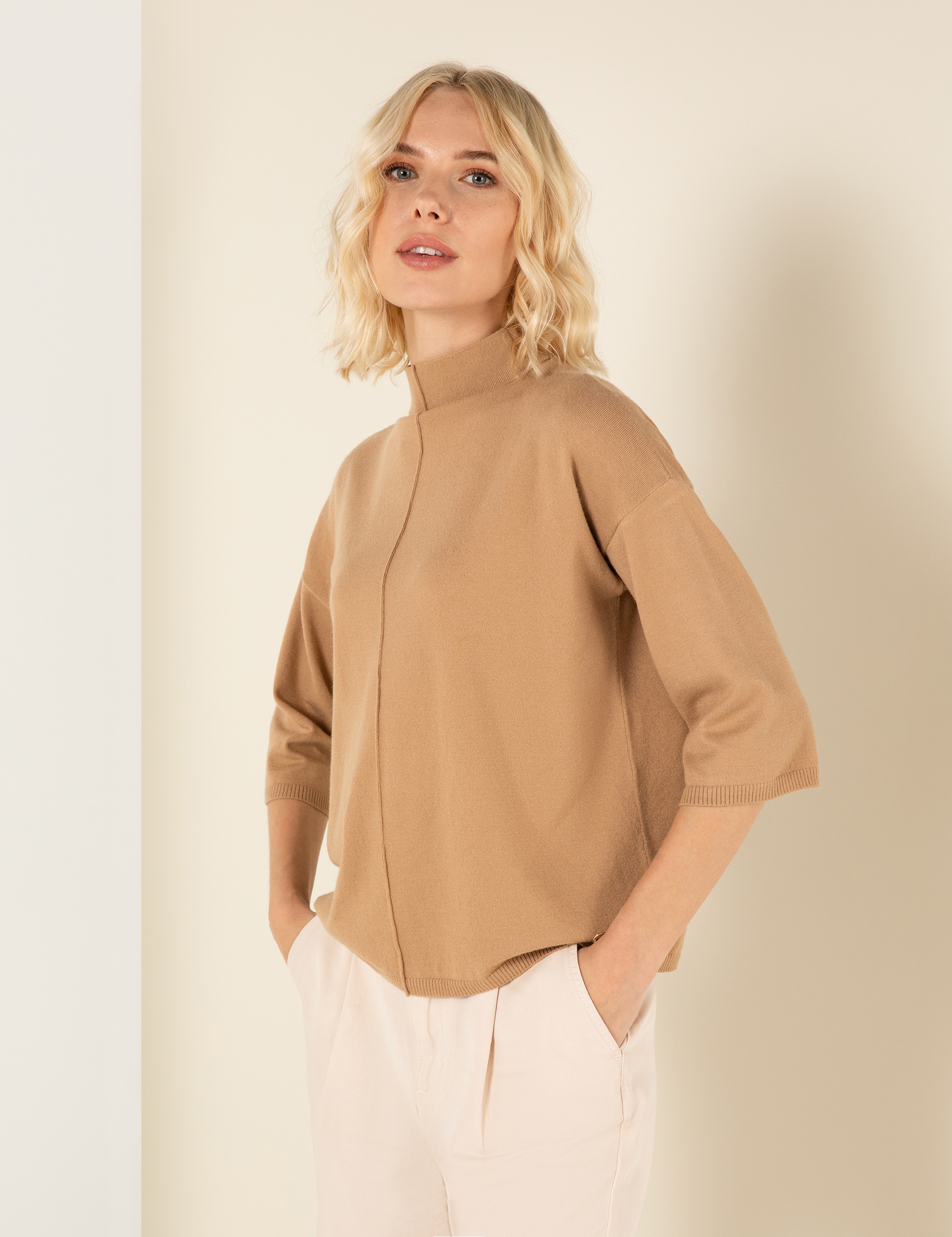 Camel Comfort Fit Basic Kazak - Image 2