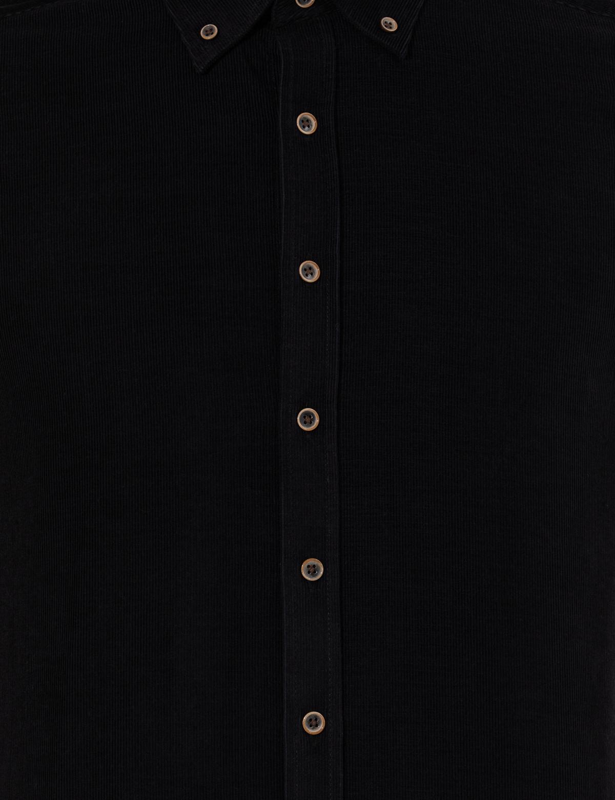 Siyah Regular Fit Uzun Kollu Gömlek - 50259467066