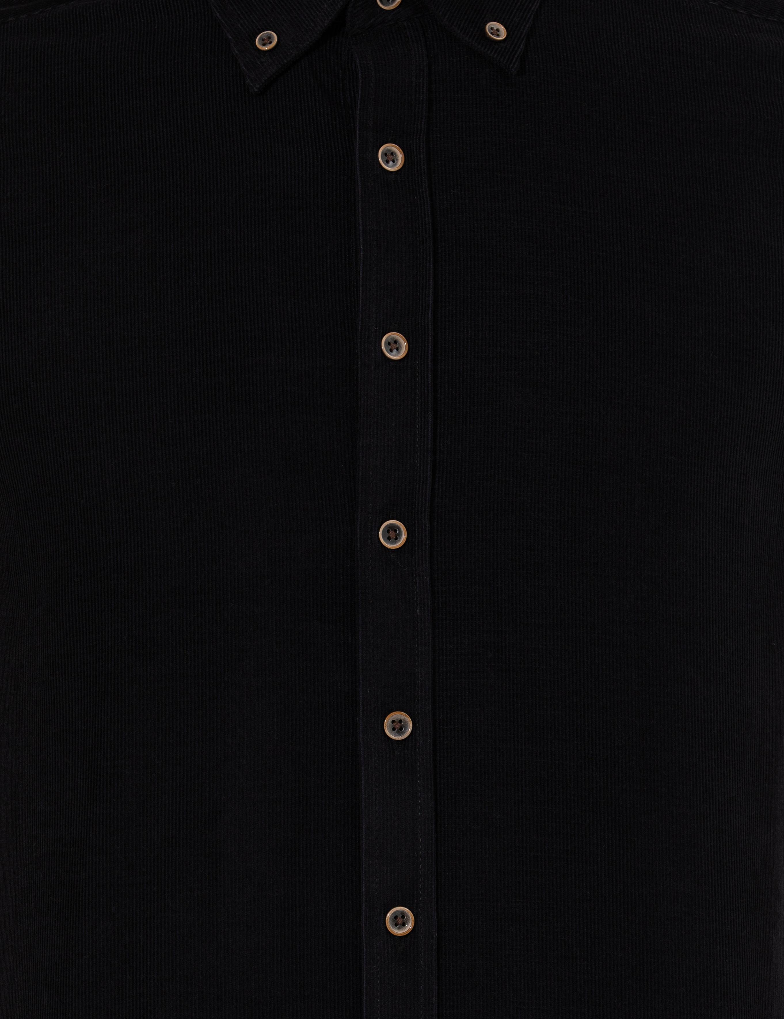 Siyah Regular Fit Uzun Kollu Gömlek