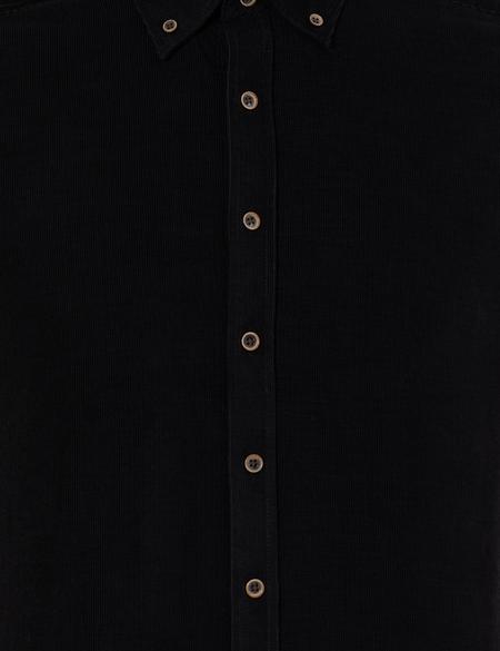 Siyah Regular Fit Uzun Kollu Gömlek - 50259467066