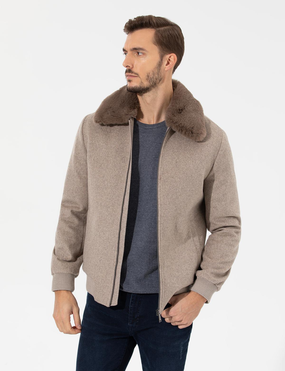 Vizon Kaşe Mont - 50254643009