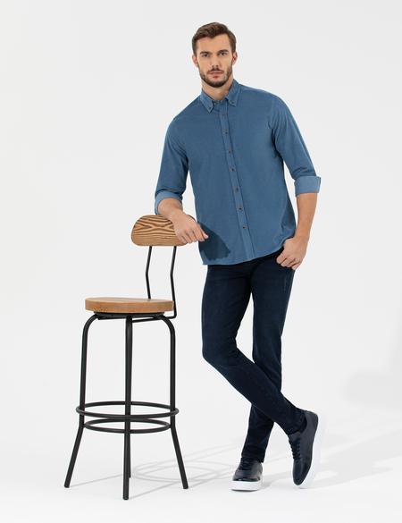 Mavi Regular Fit Uzun Kollu Gömlek - 50259467048