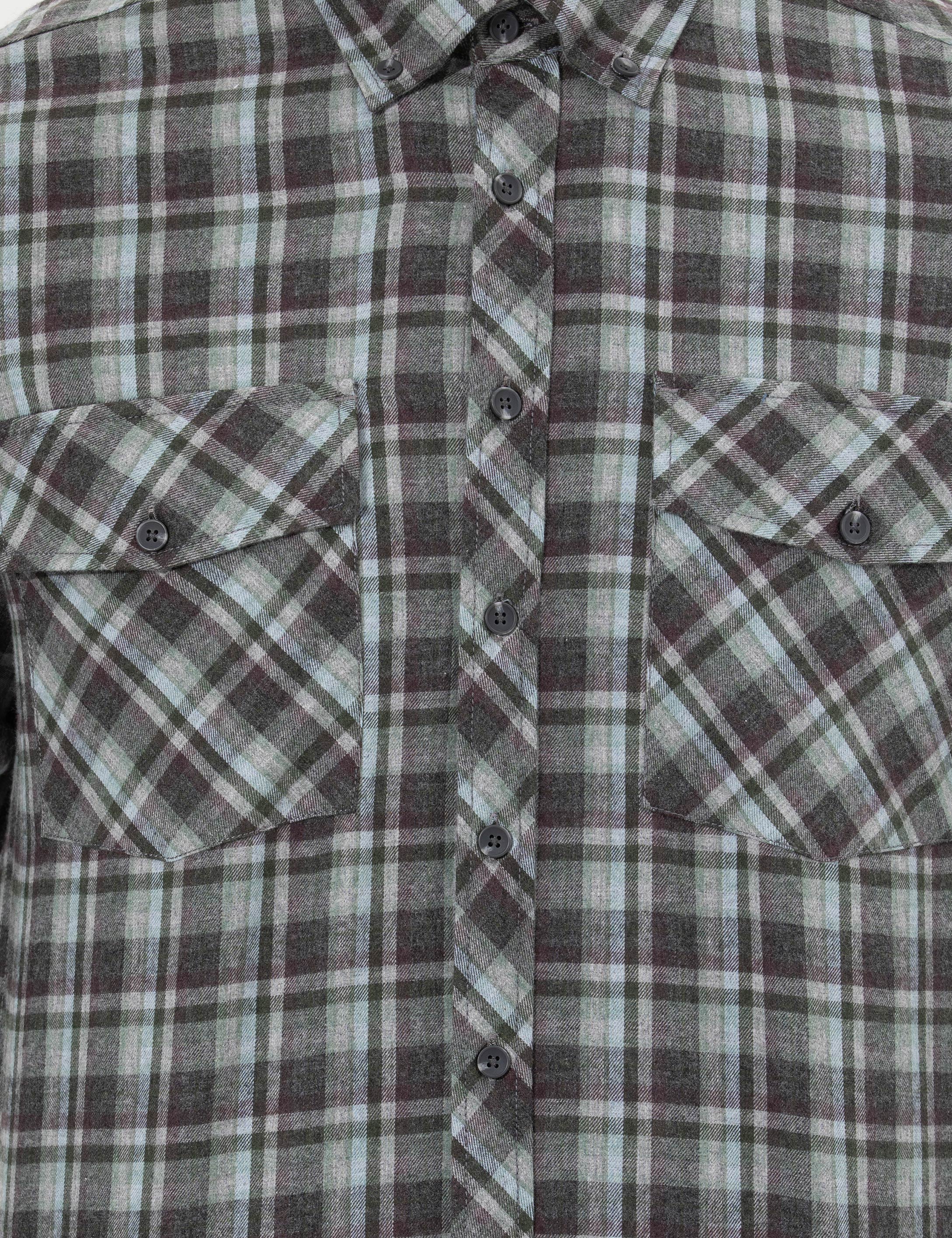 Pierre Cardin Yeşil Regular Fit Uzun Kollu Gömlek görsel 6