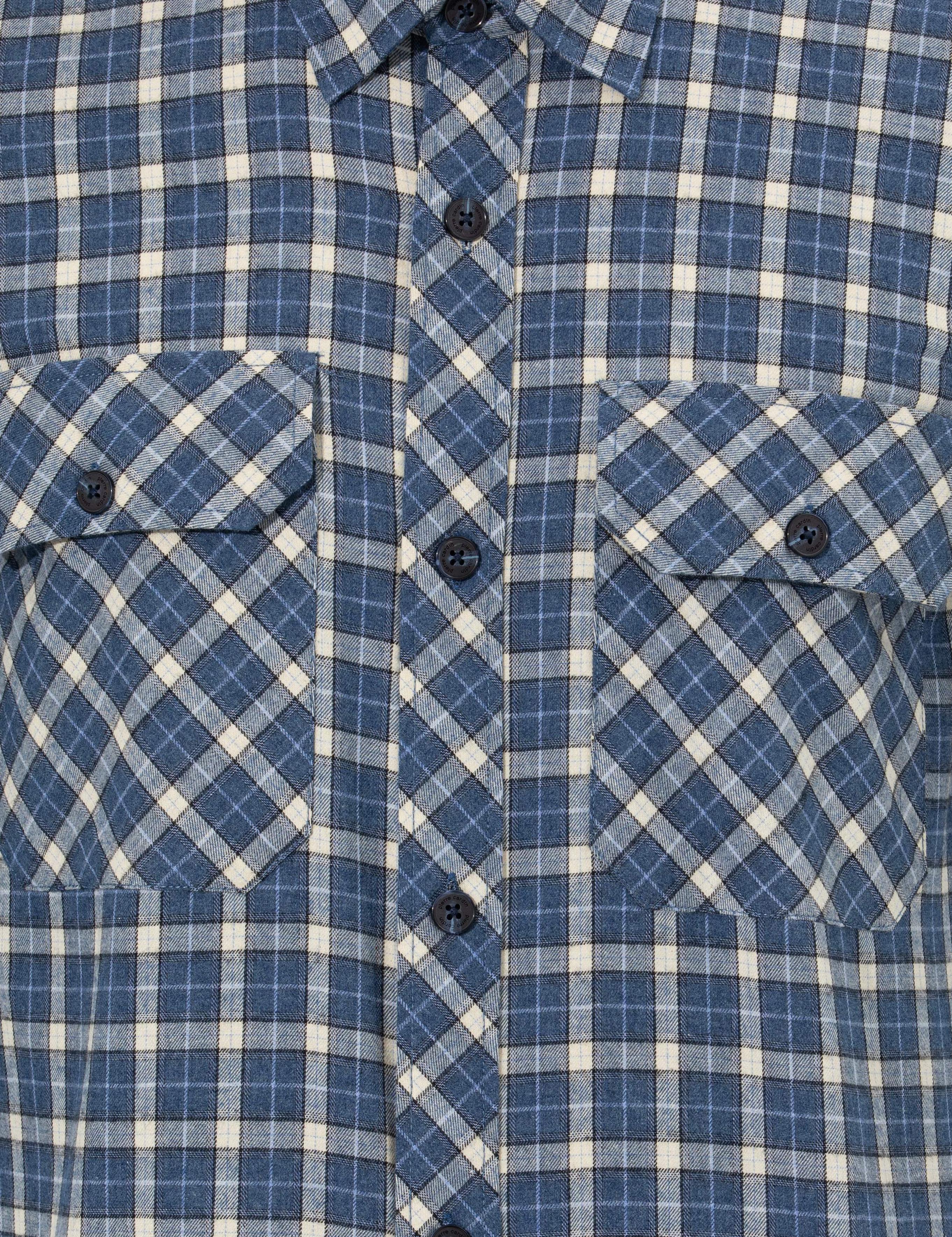 İndigo Comfort Fit Uzun Kollu Gömlek