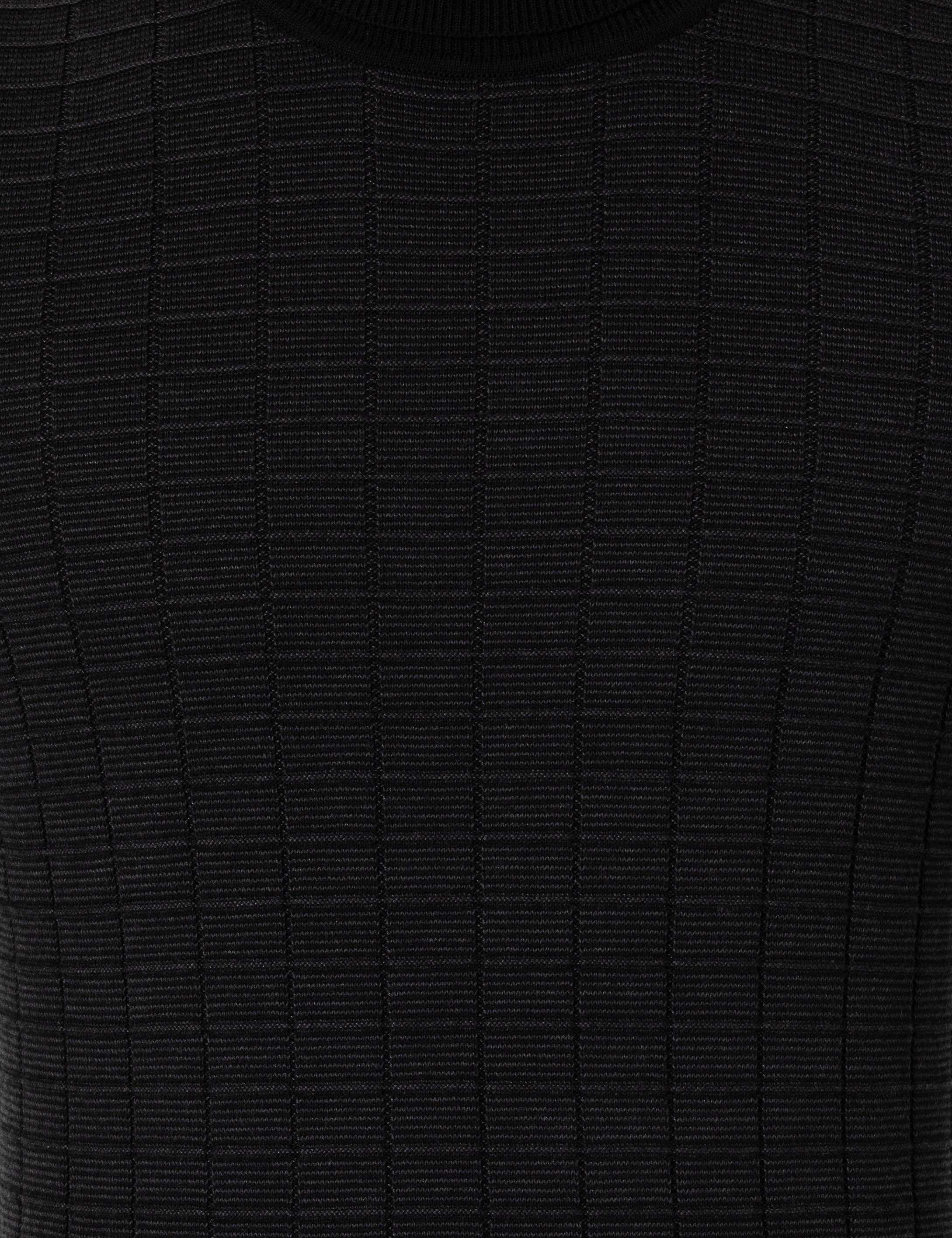 Pierre Cardin Siyah Slim Fit Balıkçı Yaka Triko Kazak görsel 6
