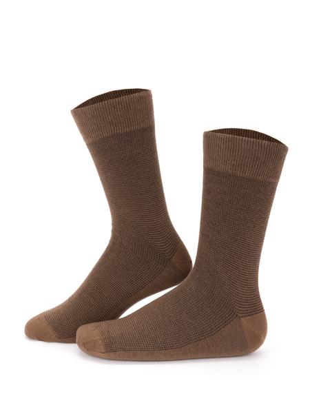 Erkek Kahverengi Çorap - 50263627004