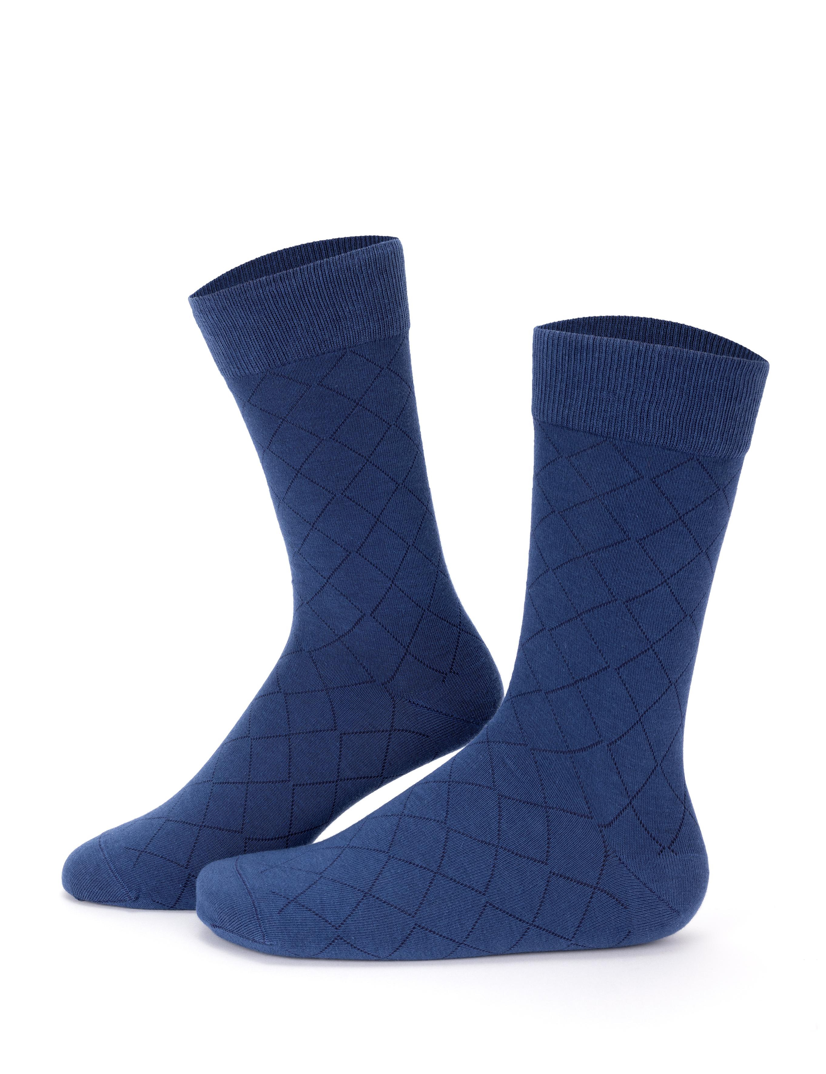 Erkek İndigo Çorap