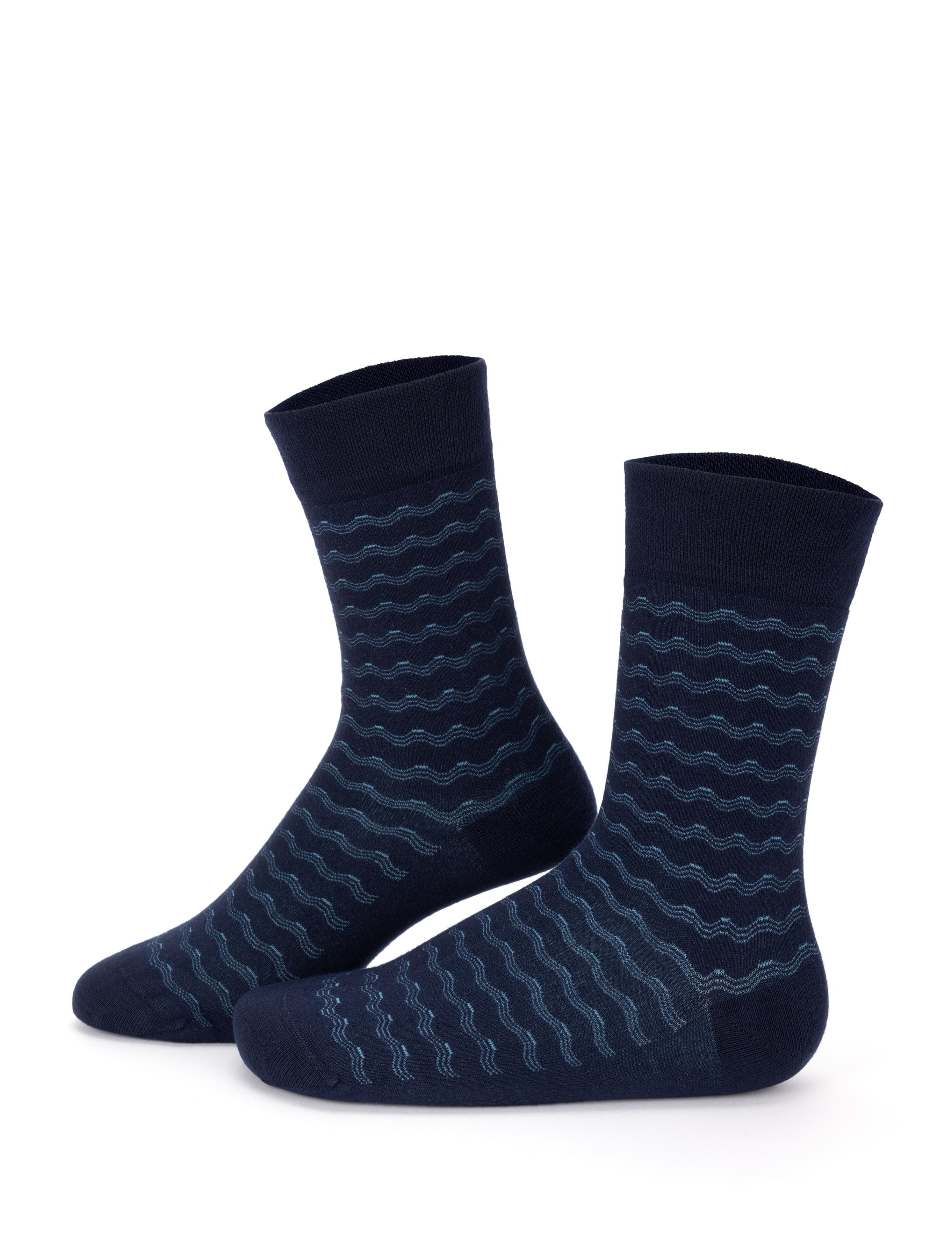 Erkek Lacivert Çorap