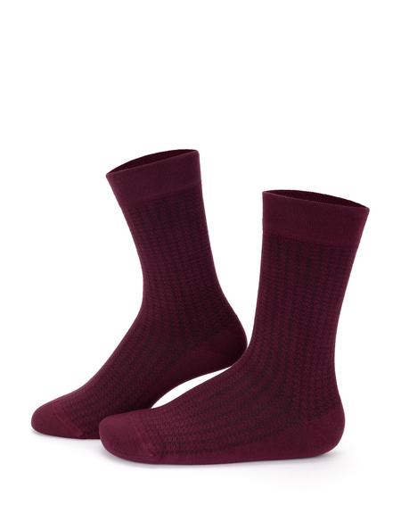 Erkek Bordo Çorap - 50272773004