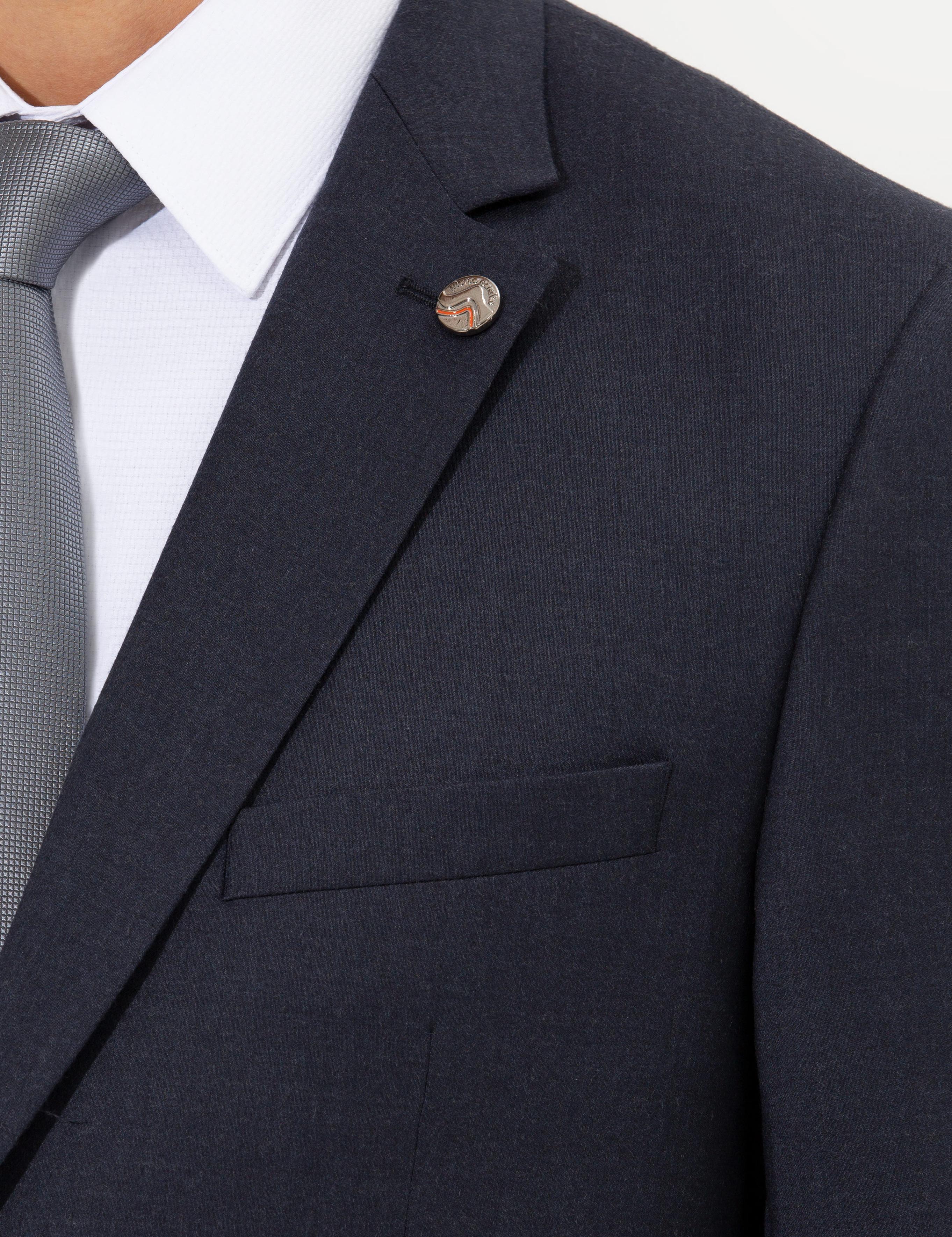 Lacivert Slim Fit Ceket