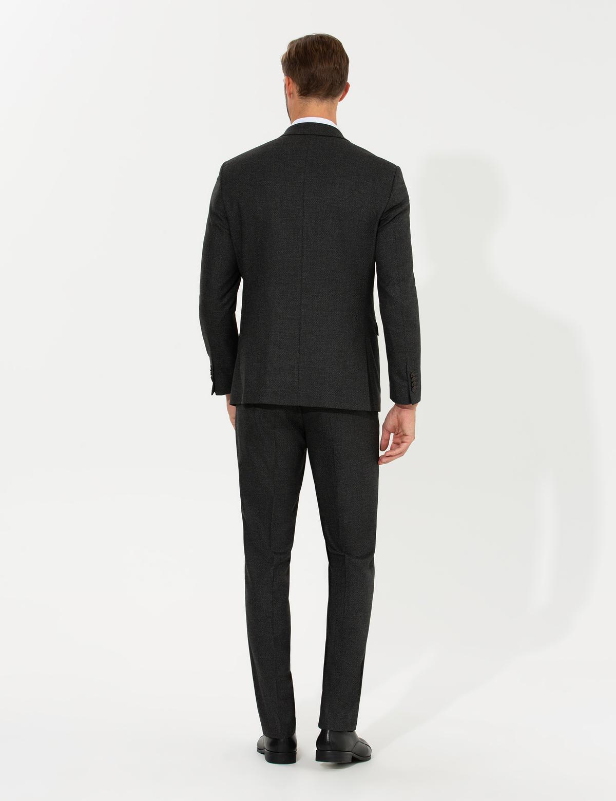 Antrasit Slim Fit Takım Elbise - 50257718083