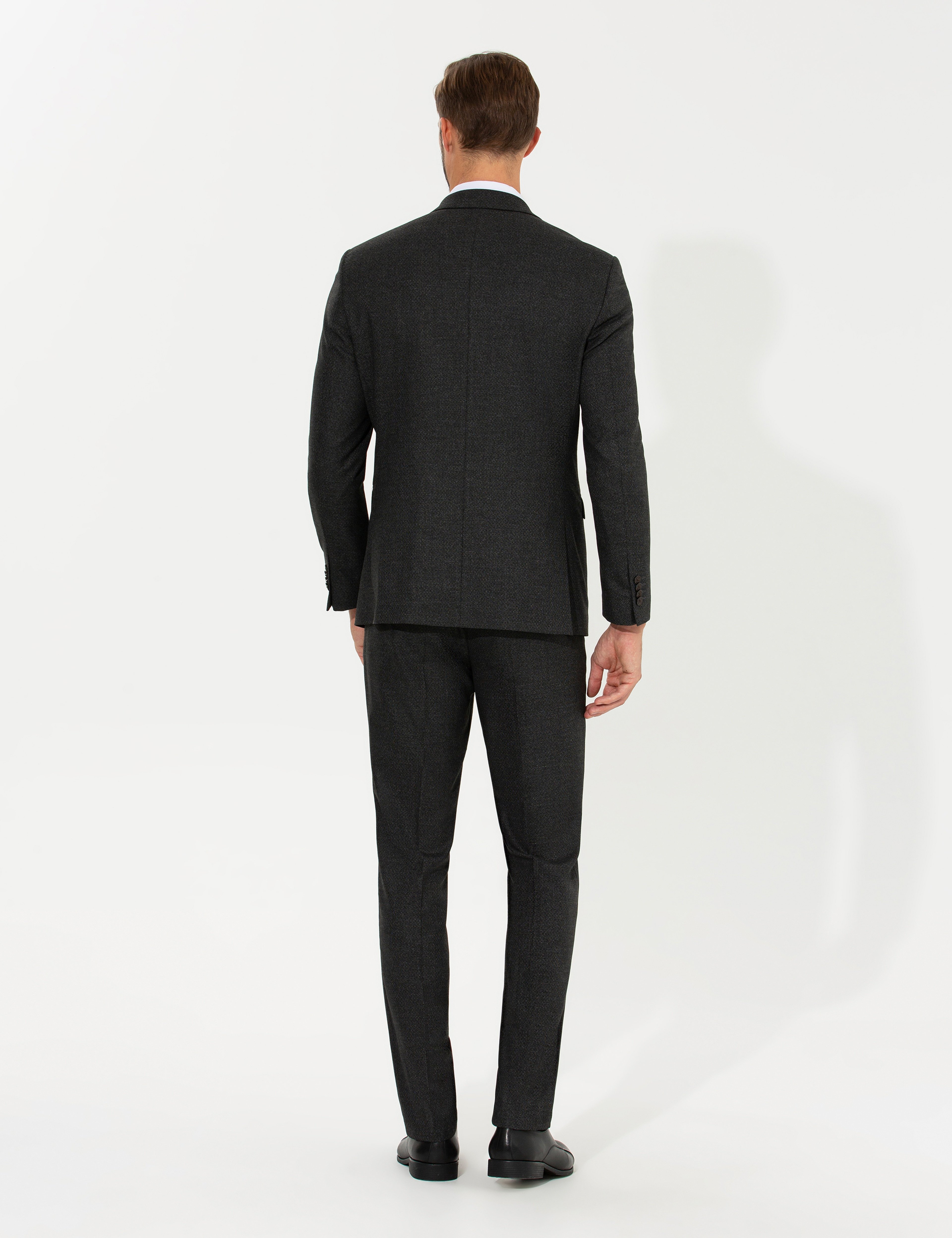 Antrasit Slim Fit Takım Elbise - Image 4