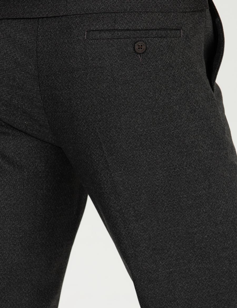 Antrasit Slim Fit Takım Elbise