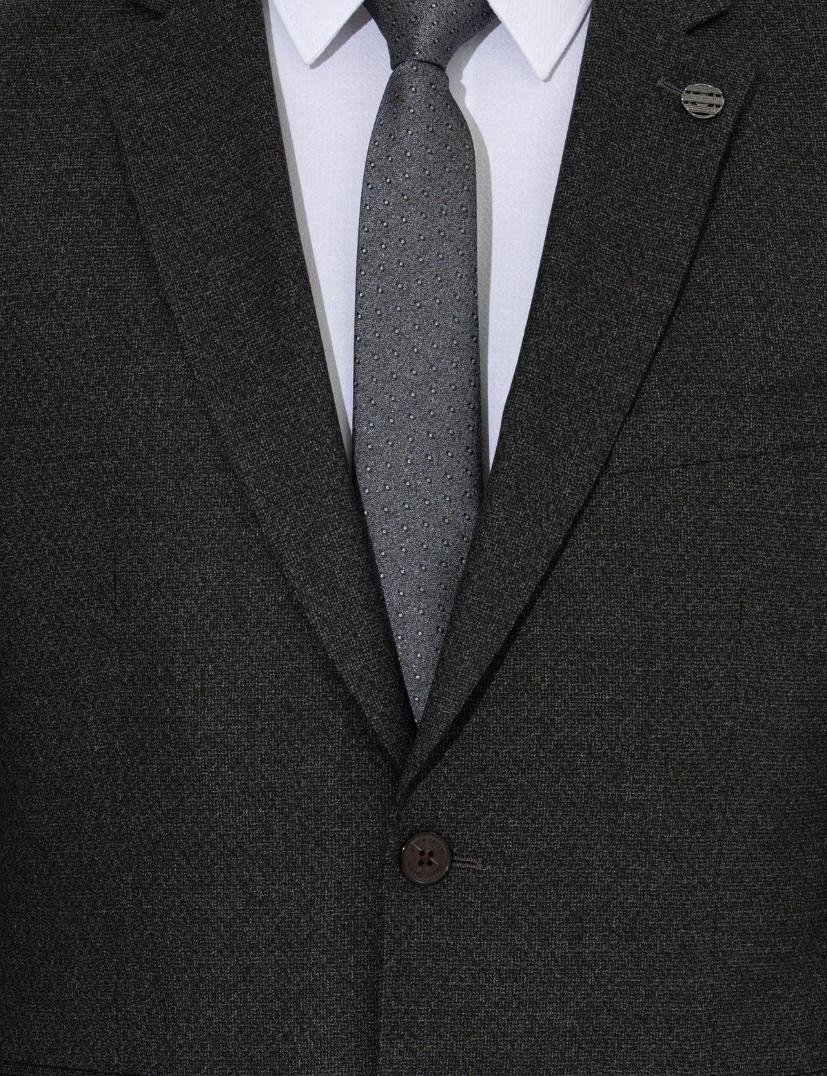 Antrasit Slim Fit Takım Elbise - 50257718083