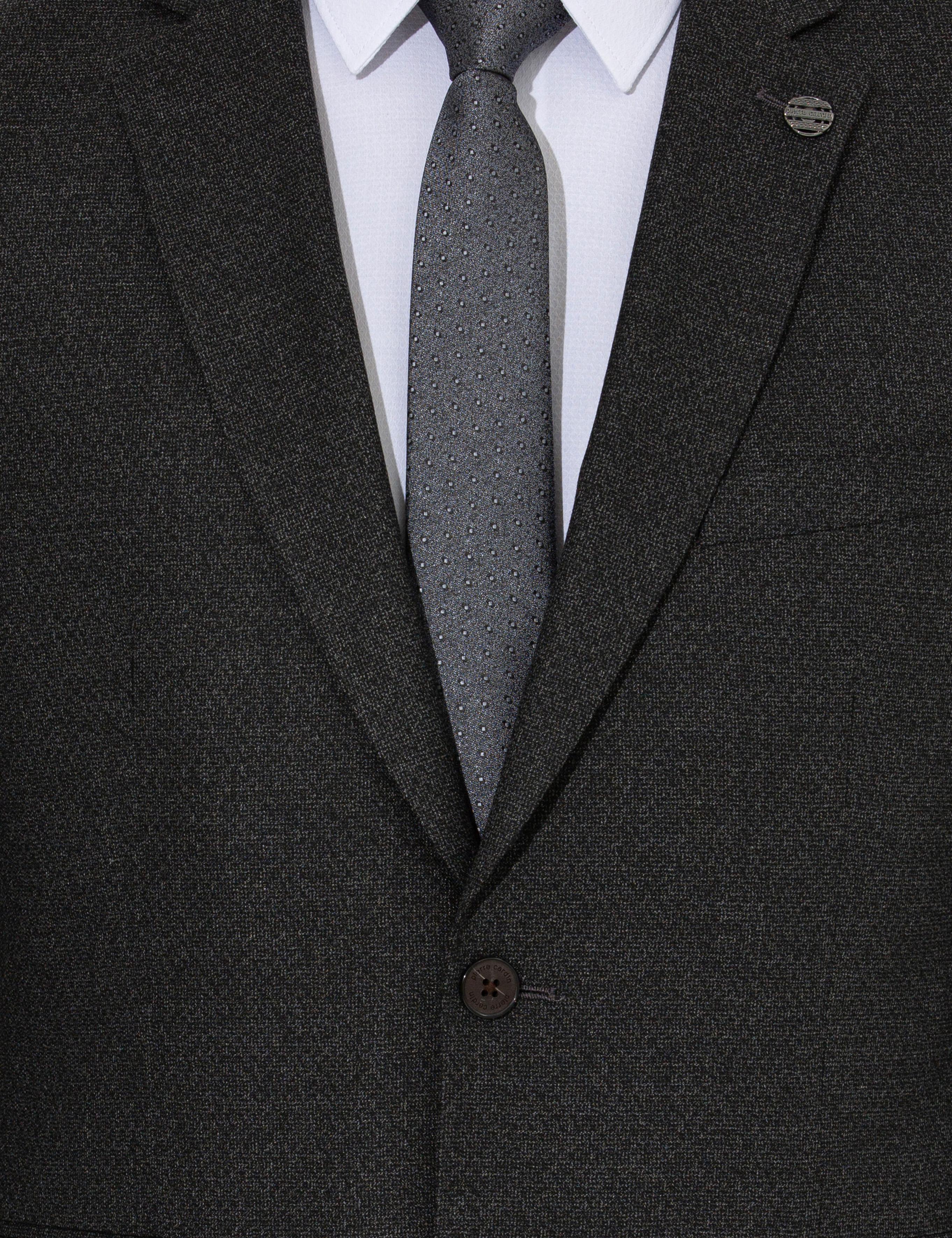 Antrasit Slim Fit Takım Elbise