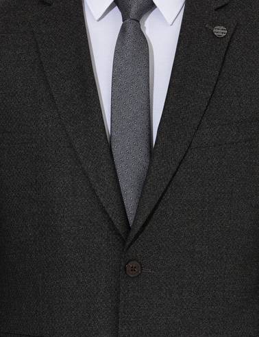 Antrasit Slim Fit Takım Elbise