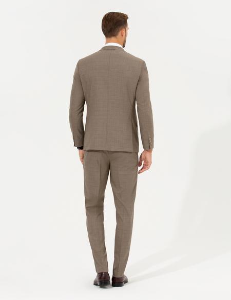 Açık Kahverengi Ex. Slim Fit Takım Elbise - 50259604047