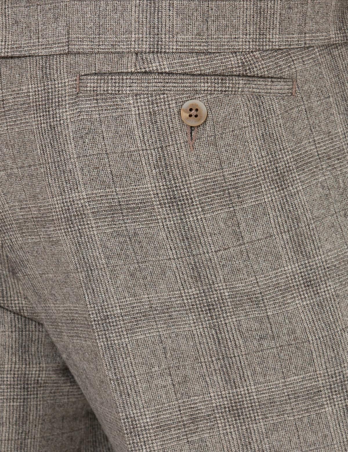 Açık Kahverengi Slim Fit Takım Elbise - 50259678005